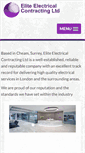 Mobile Screenshot of eliteelectrical.co.uk